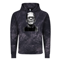 Cloud Black Classic Halloween Monster Horror Movie Frankenstein Monster Vintage Hoodie - trangStudio
