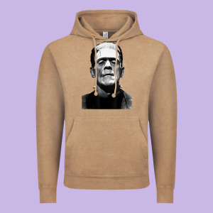 Classic Halloween Monster Horror Movie Frankenstein Monster Vintage Hoodie Designed By Trangstudio