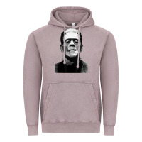 Vintage Zinc Classic Halloween Monster Horror Movie Frankenstein Monster Vintage Hoodie - trangStudio
