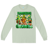 Matcha St. Patrick's Day gnomes Long Sleeve Tee - CowGirlArtShop