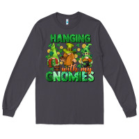 Smoke St. Patrick's Day gnomes Long Sleeve Tee - CowGirlArtShop