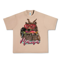Burro Mother's Day Glasses Leopard Bandana Mama Bear Hunting Fish Urban Heavy Tee - RanaPortraitStore