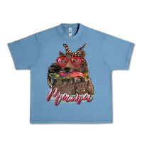 Mother's Day Glasses Leopard Bandana Mama Bear Hunting Fish Urban Heavy Tee | Teevron