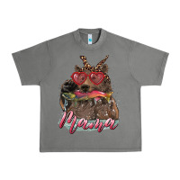 Tornado Mother's Day Glasses Leopard Bandana Mama Bear Hunting Fish Urban Heavy Tee - RanaPortraitStore