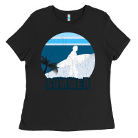 Black Summer Surf Ladies Tee - Bettercallsaul