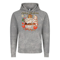 Cloud Rock merry christmas cupcake Vintage Hoodie - CowGirlArtShop
