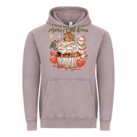 Vintage Zinc merry christmas cupcake Vintage Hoodie - CowGirlArtShop