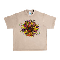 French Oak mardi gras sunflower Urban Heavy Tee - CowGirlArtShop