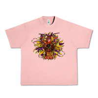 Salmon mardi gras sunflower Urban Heavy Tee - CowGirlArtShop