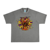 Tornado mardi gras sunflower Urban Heavy Tee - CowGirlArtShop