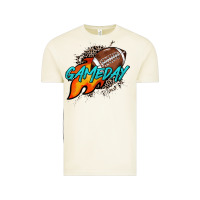 Vintage Arctic Game day leopard fire and ball Vintage Tee - HowdyJamesFarm