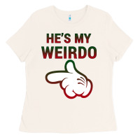 Bone He's My Weirdo Galaxy Ladies Tee - Bettercallsaul