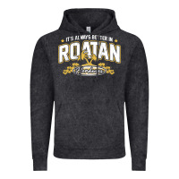 Vintage Black Roatan Honduras Souvenir Roatan Gift Travel Vintage Hoodie - trangStudio