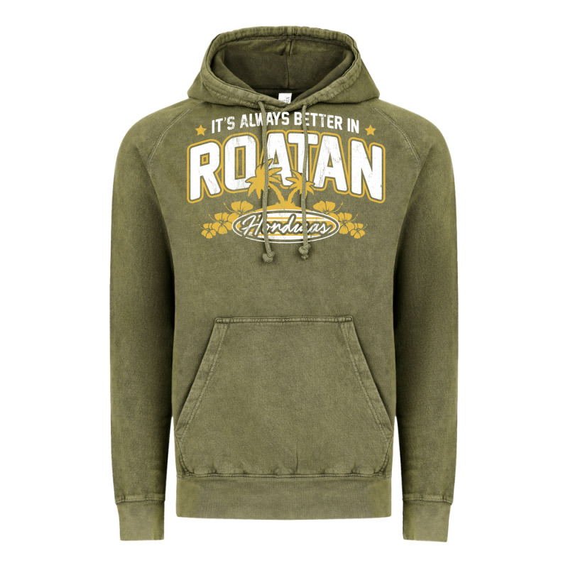 Roatan Honduras Souvenir Roatan Gift Travel Vintage Hoodie by trangStudio | Teevron