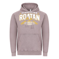 Vintage Zinc Roatan Honduras Souvenir Roatan Gift Travel Vintage Hoodie - trangStudio