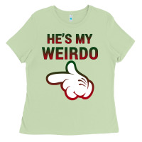 Matcha He's My Weirdo Galaxy Ladies Tee - Bettercallsaul