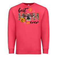 Cardinal best mom ever with cow Premium Sweatshirt - Artiststas