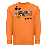Carrot best mom ever with cow Premium Sweatshirt - Artiststas