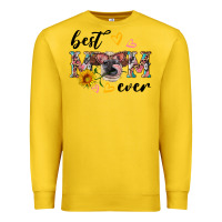 Lemon best mom ever with cow Premium Sweatshirt - Artiststas