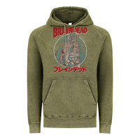 Vintage Olive Braindead-Ob7An Vintage Hoodie - trangStudio
