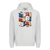 Dove Grey american mini Premium Hoodie - BundleAndBundleShop