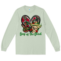 Matcha Day of the dead Mexico Long Sleeve Tee - HowdyJamesFarm
