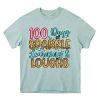 Arona 100 days of sparkle learning and loughs Heavy Core Tee - Artiststas