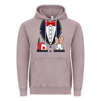 Vintage Zinc magician costume halloween magic show men women kids boys Vintage Hoodie - trangStudio