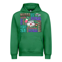 Emerald nurse nurse nurse with nurse element Urban Hoodie - AdoDesignShop