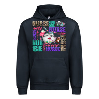 Navy nurse nurse nurse with nurse element Urban Hoodie - AdoDesignShop