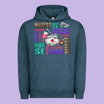 Nurse Nurse Nurse With Nurse Element Urban Hoodie Designed By Adodesignshop