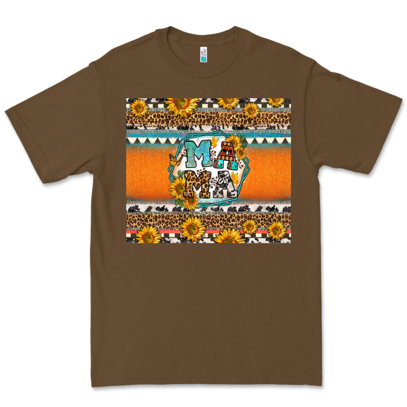 Sunflowers Hexagon Frame Mama Premium Tee by Jasminsmagicworld | Teevron