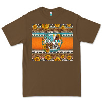 Cacao sunflowers hexagon frame mama Premium Tee - Jasminsmagicworld