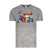 Cloud Rock Lacrosse coffee cups Vintage Tee - HowdyJamesFarm