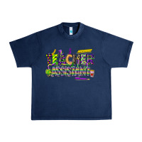 Navy mardi gras teacher assistant Urban Heavy Tee - CowGirlArtShop