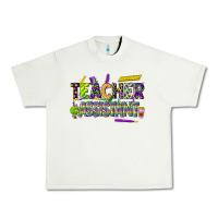 Mardi Gras Teacher Assistant Urban Heavy Tee | Teevron