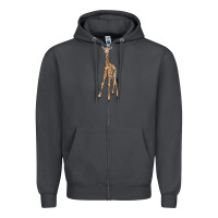 Smoke baby giraffe Zipper Hoodie - LillyAllenDesigns
