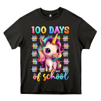 Asphalt 100 days of school unicorn Heavy Core Tee - Artiststas