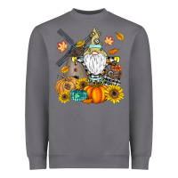 Storm Happy Fall Heavyweight Sweatshirt - CowhideDigitalArt