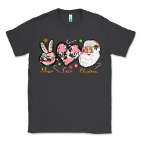 Smoke Peace love pink Christmas Classic Tee - NancyCooperArtShop