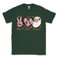 Sports Green Peace love pink Christmas Classic Tee - NancyCooperArtShop