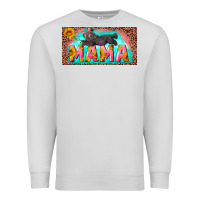 Dove Grey mama with baby bear and leopard license plate Premium Sweatshirt - Artiststas