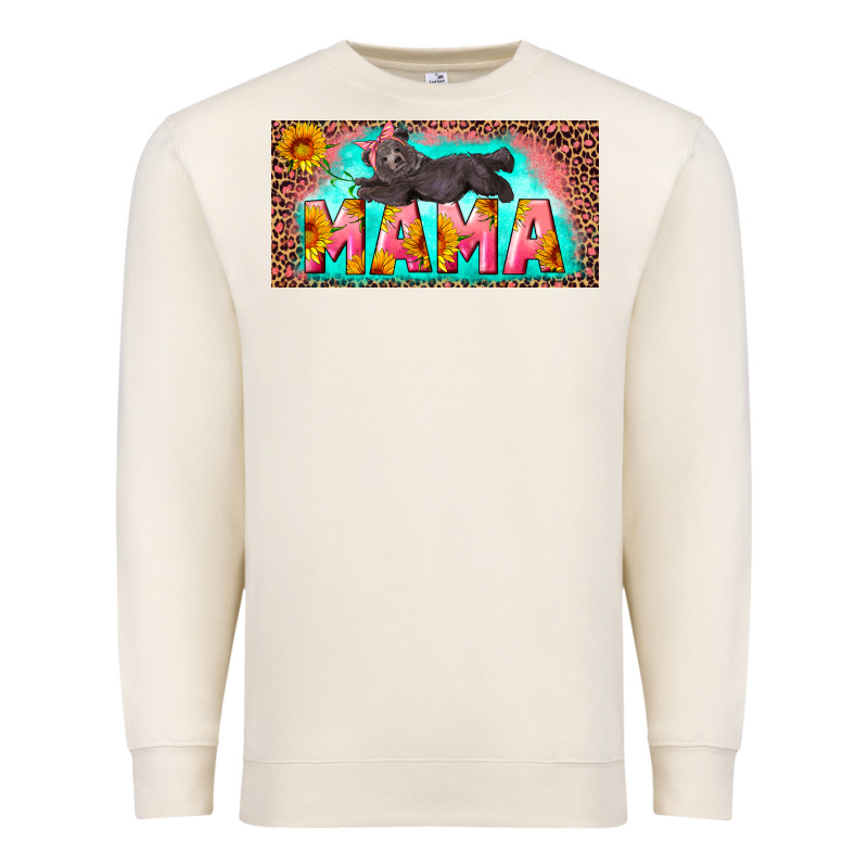 Mama With Baby Bear And Leopard License Plate Premium Sweatshirt by Artiststas | Teevron