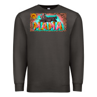 Smoke mama with baby bear and leopard license plate Premium Sweatshirt - Artiststas