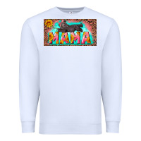 White mama with baby bear and leopard license plate Premium Sweatshirt - Artiststas