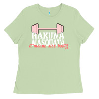 Matcha Hakuna Masquata It Means Nice Booty Ladies Tee - Bettercallsaul