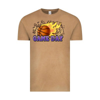 Vintage Camel game day basketball leopard flames fireball Vintage Tee - HowdyJamesFarm
