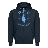 Navy New York City Pigeons Classic gift Zipper Hoodie - trangStudio