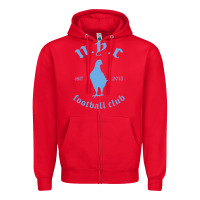 Red New York City Pigeons Classic gift Zipper Hoodie - trangStudio