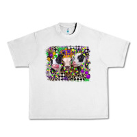 Lunar Rock mardi gras heifers Urban Heavy Tee - CowGirlArtShop
